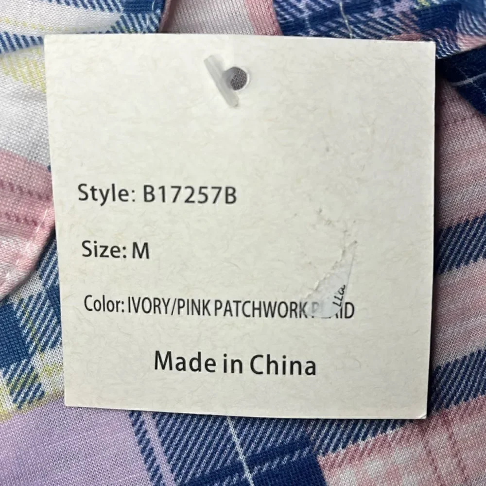 PASSPORT cropped patchwork top - Picture 5 of 7